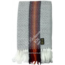 Chal, bufanda, gris cinturones, colección: Lana de Alpaca