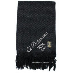 Chal, bufanda, negro diamantes, colección: Lana de Alpaca