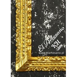 Picture frame, mirror, hand-carved, gilded, dimension:...