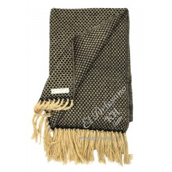 Duży, elegancki, piękny, modny, oryginalny, szal, szaliczek damski, szal z alpaki, szalik z alpaki, kremowy