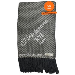 szal, szaliczek damski, szal damski zimowy, szal z alpaki, szalik z alpaki, siwy