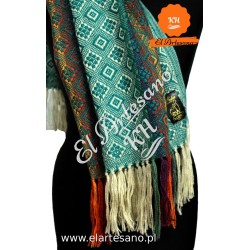 copy of Szal siwo-czarny zygzak, kolekcja: Lana de Alpaca