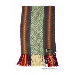 Duży, elegancki, modny, oryginalny, szal, szaliczek damski, szalik z alpaki, szalik wełniany, zielony