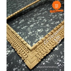 copy of Picture frame, mirror, hand-carved, natural,...